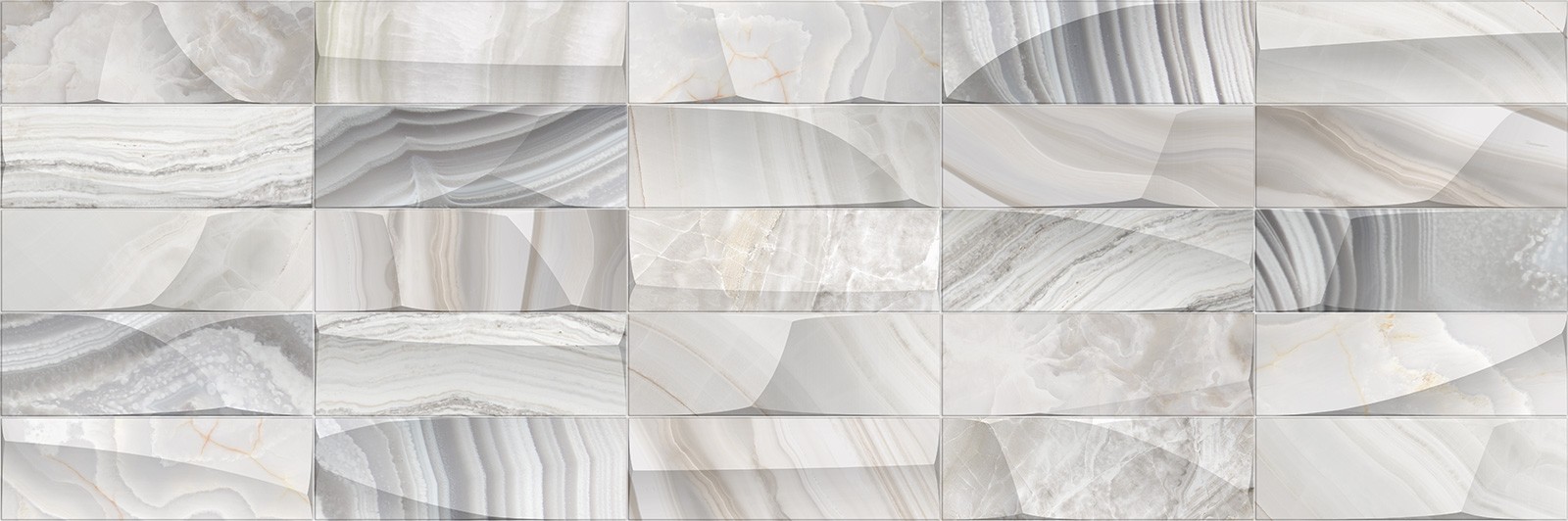 Плитка настенная 25x74 TWU12RLA14R Alma Ceramica Риола / Riola глянцевая 9мм Alma Ceramica