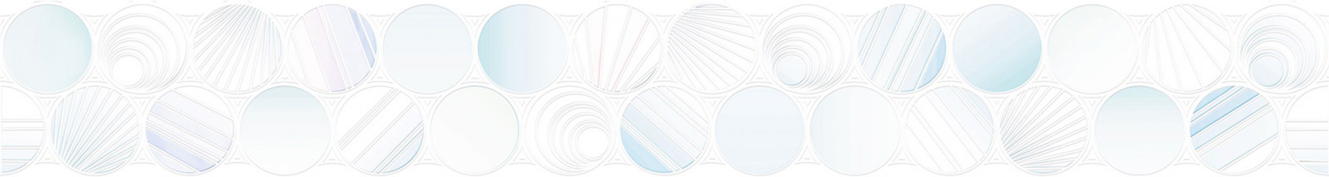 Бордюр 7x50 BWU53BOL001 Alma Ceramica Болле / Bolle глянцевая 8мм Alma Ceramica