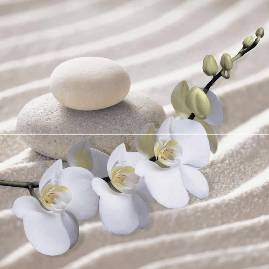 Панно 50x50 PWU09RLX1 Alma Ceramica Релакс / Relax глянцевая 7мм Alma Ceramica