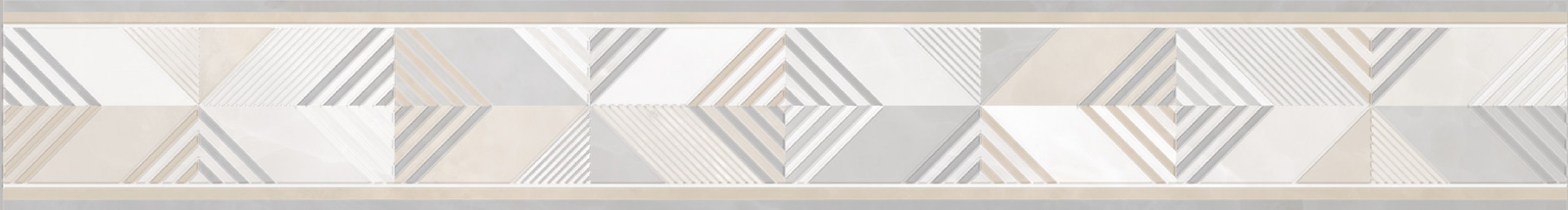 Бордюр 7x50 BWU53RVL004 Alma Ceramica Риволи / Rivoli глянцевая 8мм Alma Ceramica