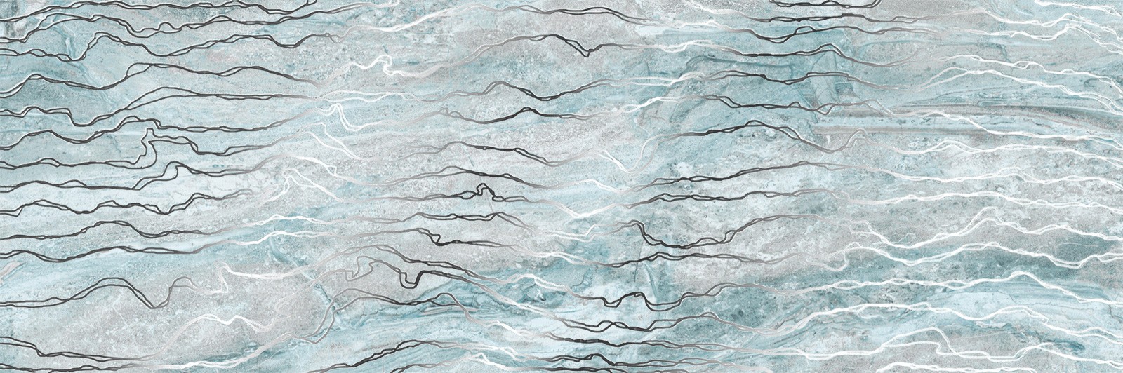 Декор 25x74 DW15SOH23R Delacora Кристал / Crystal глянцевая 9мм Delacora