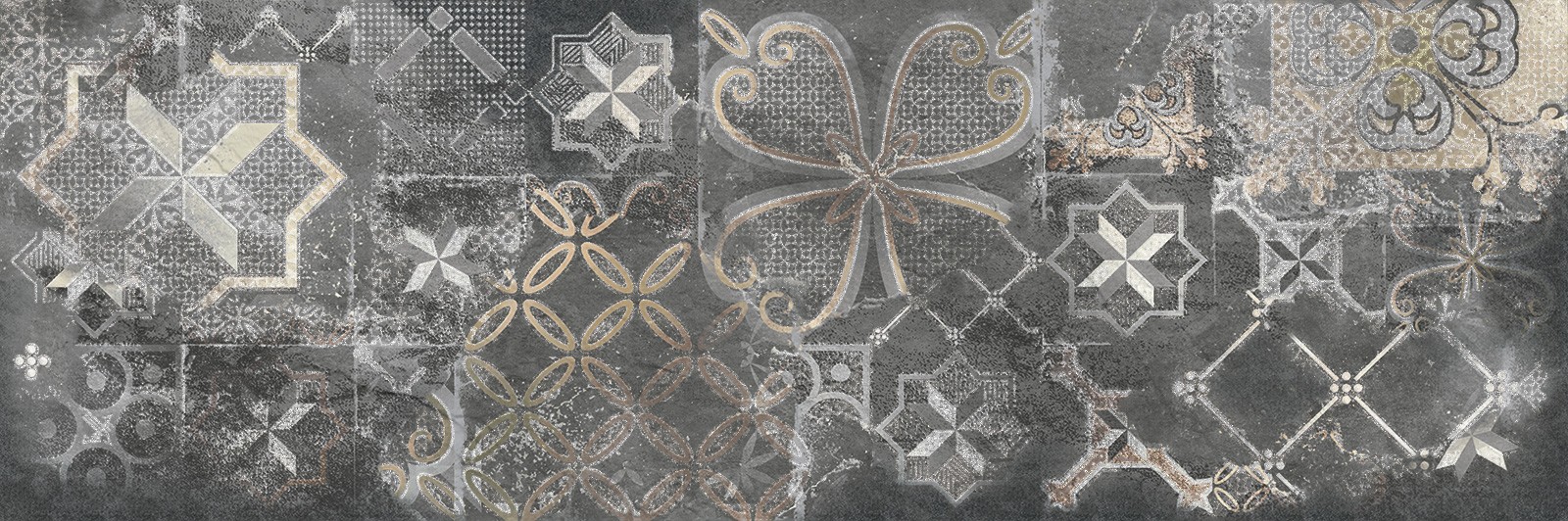 Плитка настенная 25x74 WT15KRE07R Delacora Крео / Kreo матовая 10мм Delacora