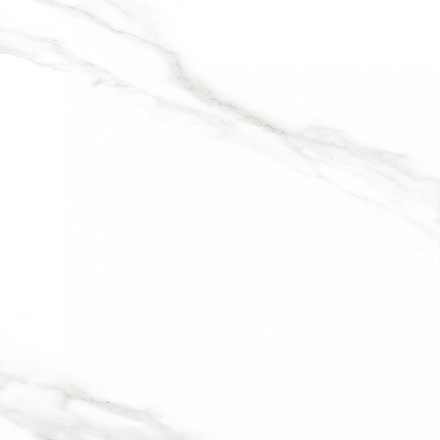 Керамогранит 60x60 Carrara Excellent Silver белый глазурованная матовая Ceradim