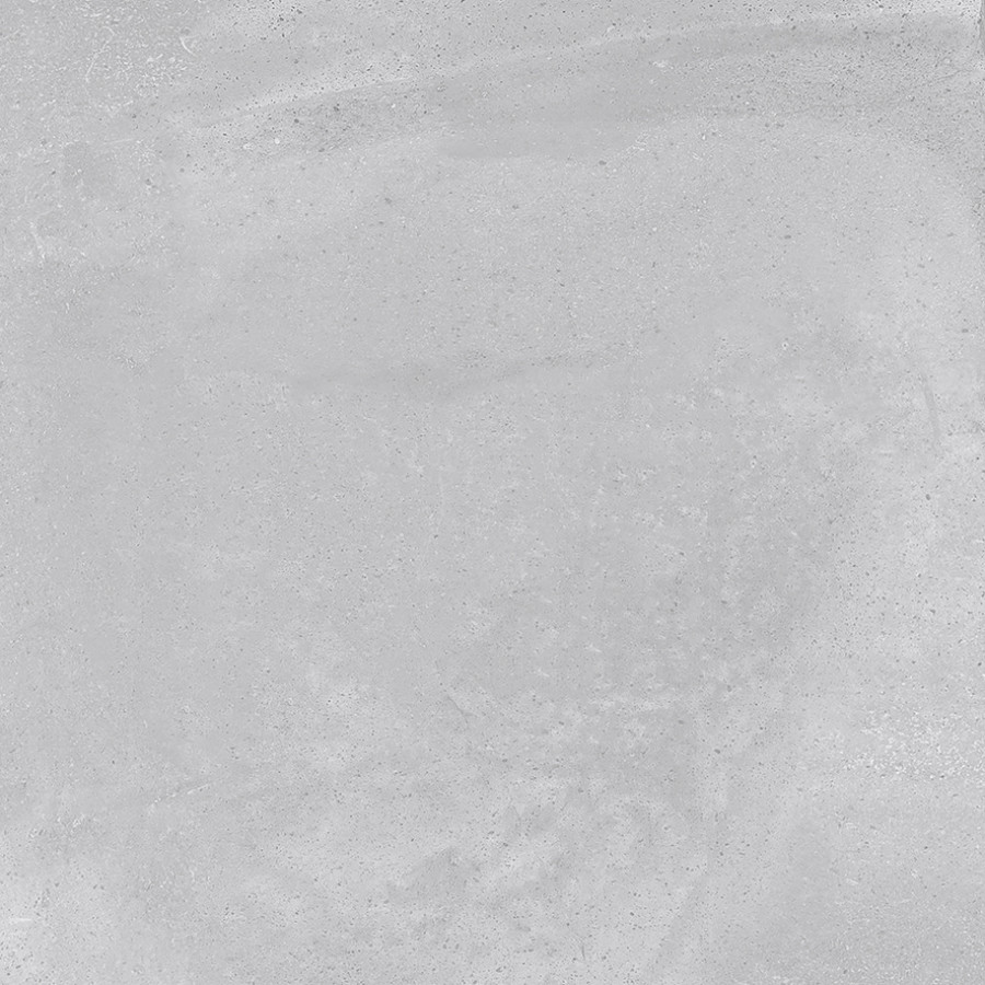 Керамогранит 60x60 Concrete Mystic Silver светло-серый глазурованная матовая Ceradim