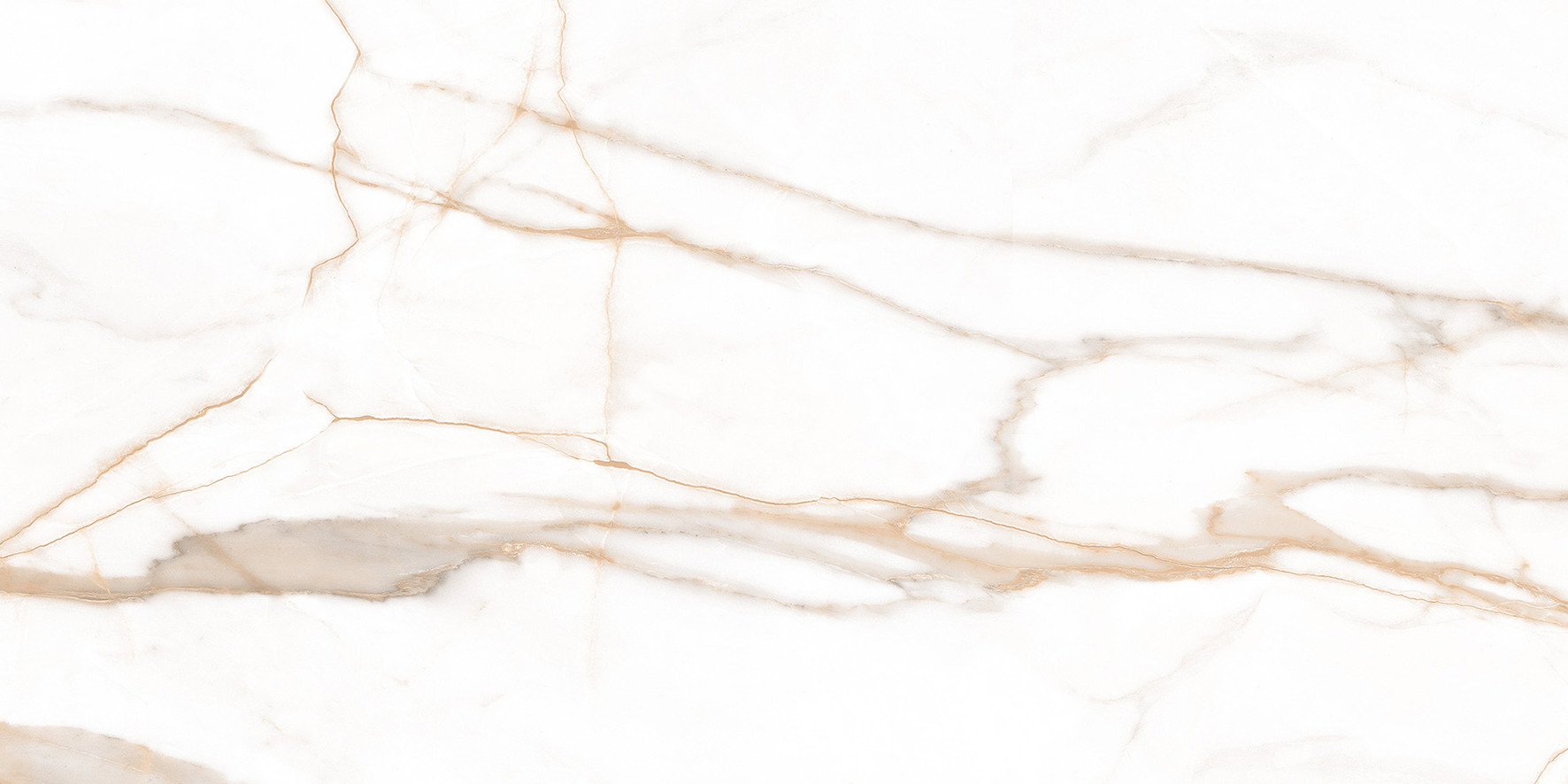 Керамогранит 120x60 Calacatta Goddes Gold белый глазурованная полированная Ceradim