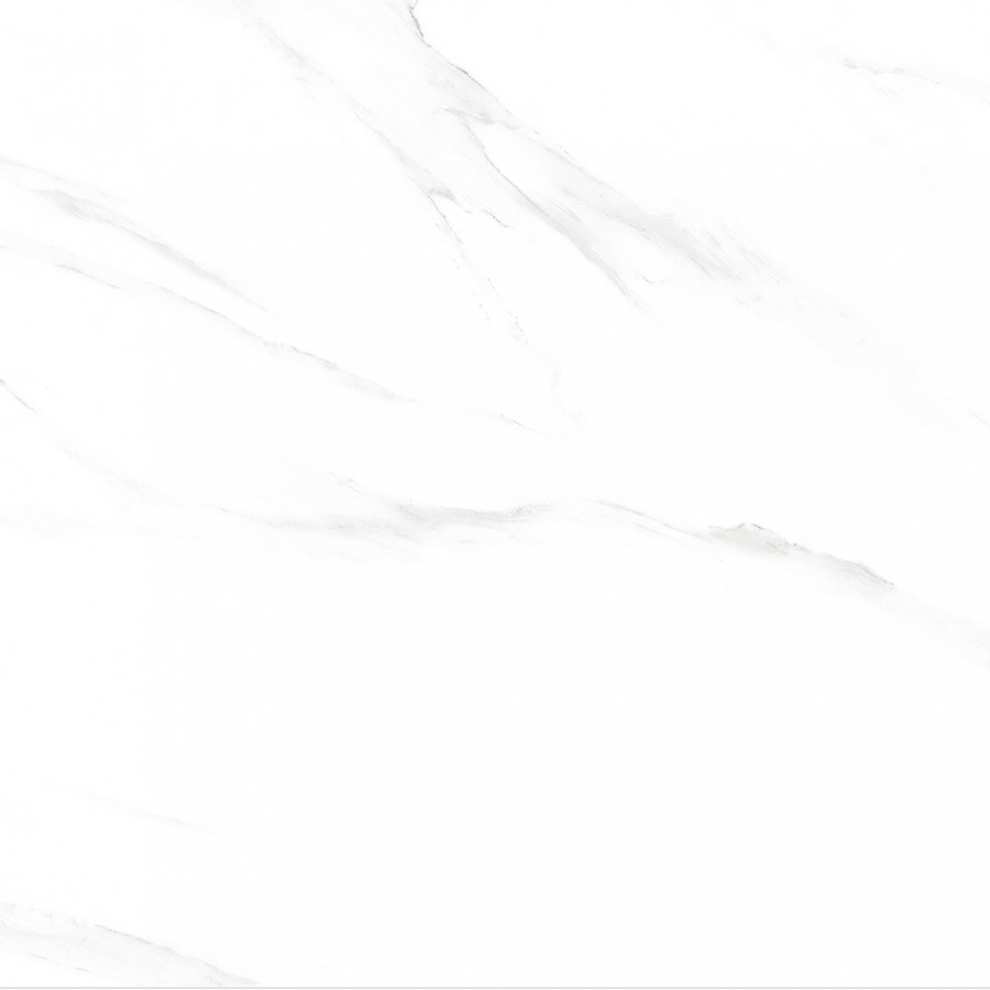 Керамогранит 60x60 Calacatta Genius белый глазурованная полированная Ceradim