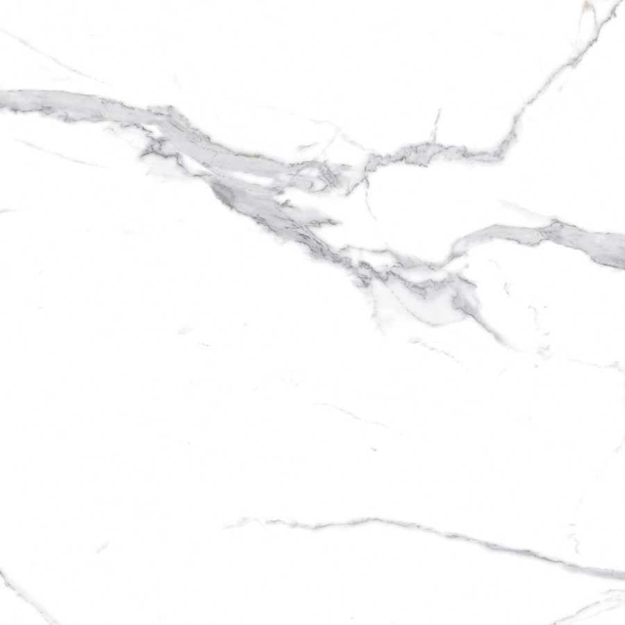 Керамогранит 60x60 Калакатта Сплендид Сильвер белый глазурованная матовая Ceradim