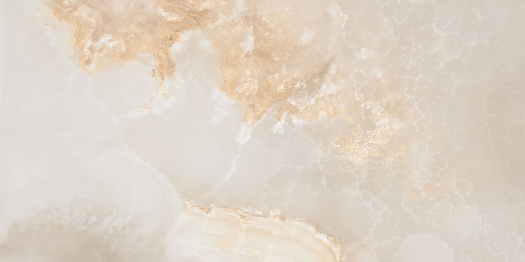 Керамогранит 120x60 Оникс Орлам бежевый глазурованная полированная Ceradim