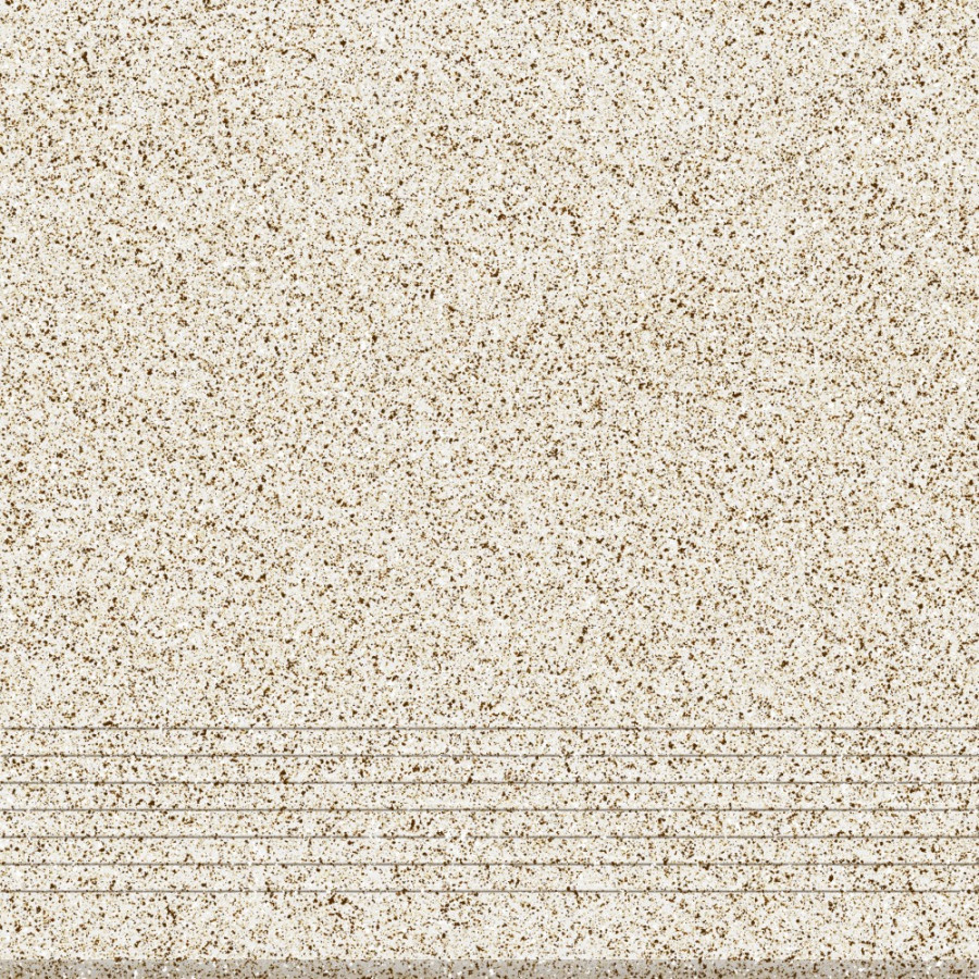 Плитка 30x30 Milton ступень светло-бежевый ML4A303 матовая Cersanit