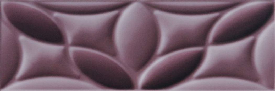 Плитка 30x10 Marchese настенная lilac лиловый 02 глянцевая Gracia Ceramica