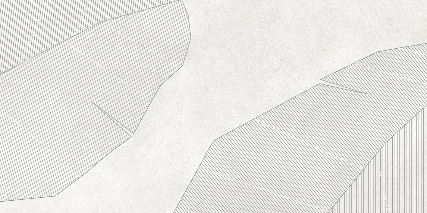 Плитка 80x40 Caravan blanco Декор OS-A366-48038R обрезной глазурованная матовая Laparet