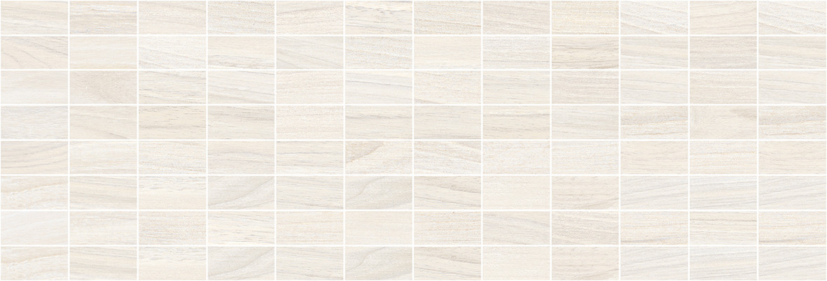 Мозаика 60x20 Zen Декор мозаичный бежевый MM60069 глазурованная матовая Laparet