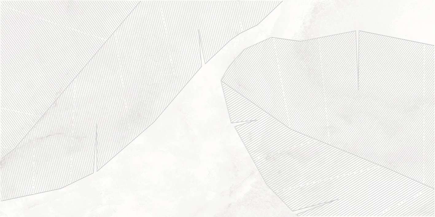 Плитка 80x40 Космо бианко Декор OS-C365-48027R обрезная глазурованная глянцевая Laparet