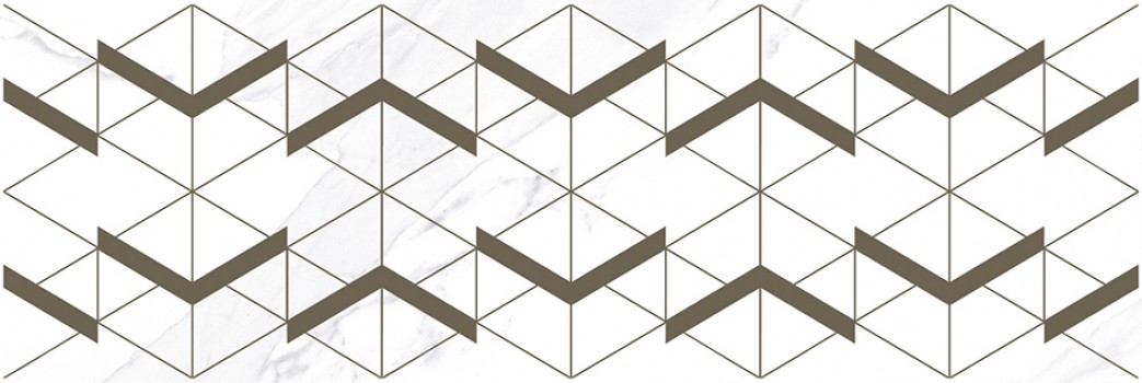 Плитка декор 60x20 Лорд Винг белый OS-A153-6012420х60 глянцевый глазурованная глянцевая Laparet