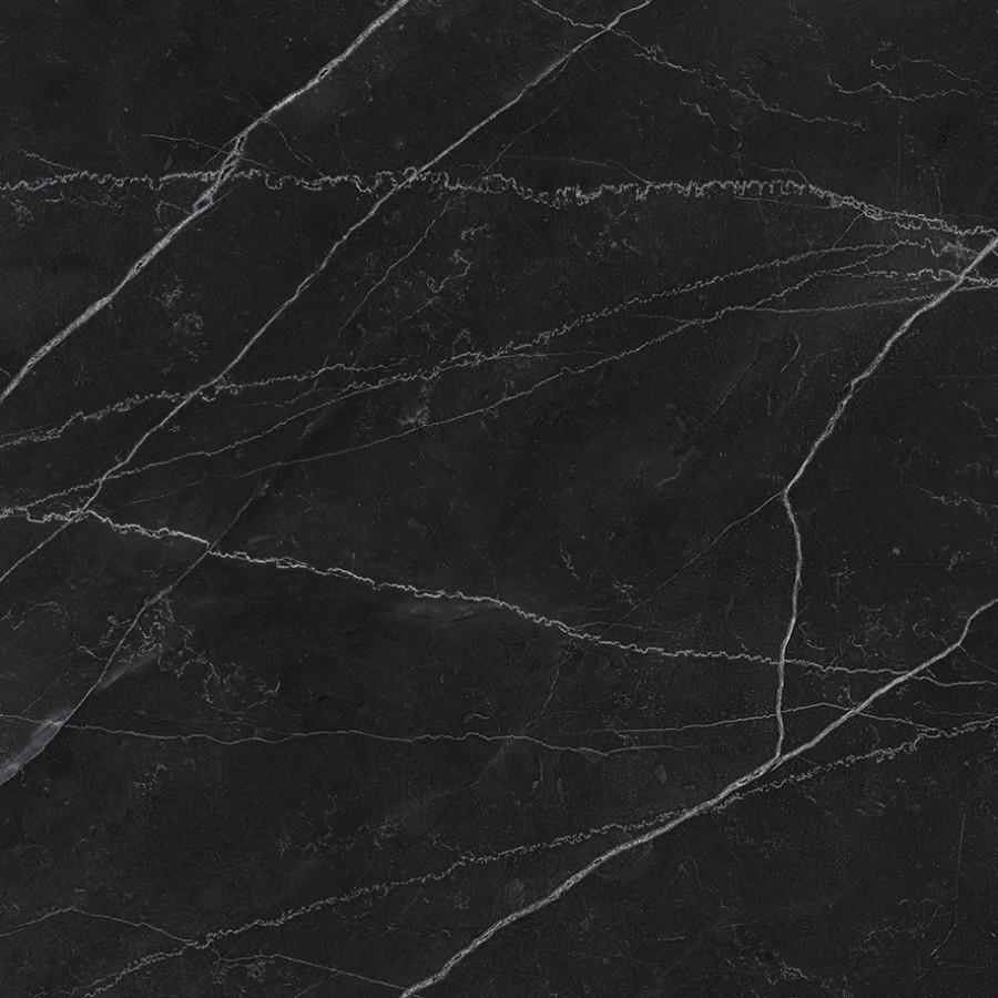 Керамогранит 60x60 Опера Неро чёрный LP6060G0211R глазурованная матовая Laparet