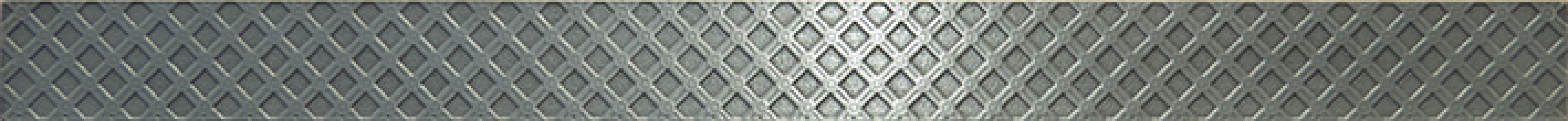 Бордюр 60x5 Enigma Classic Серебряный K945671 глазурованная структурная Vitra