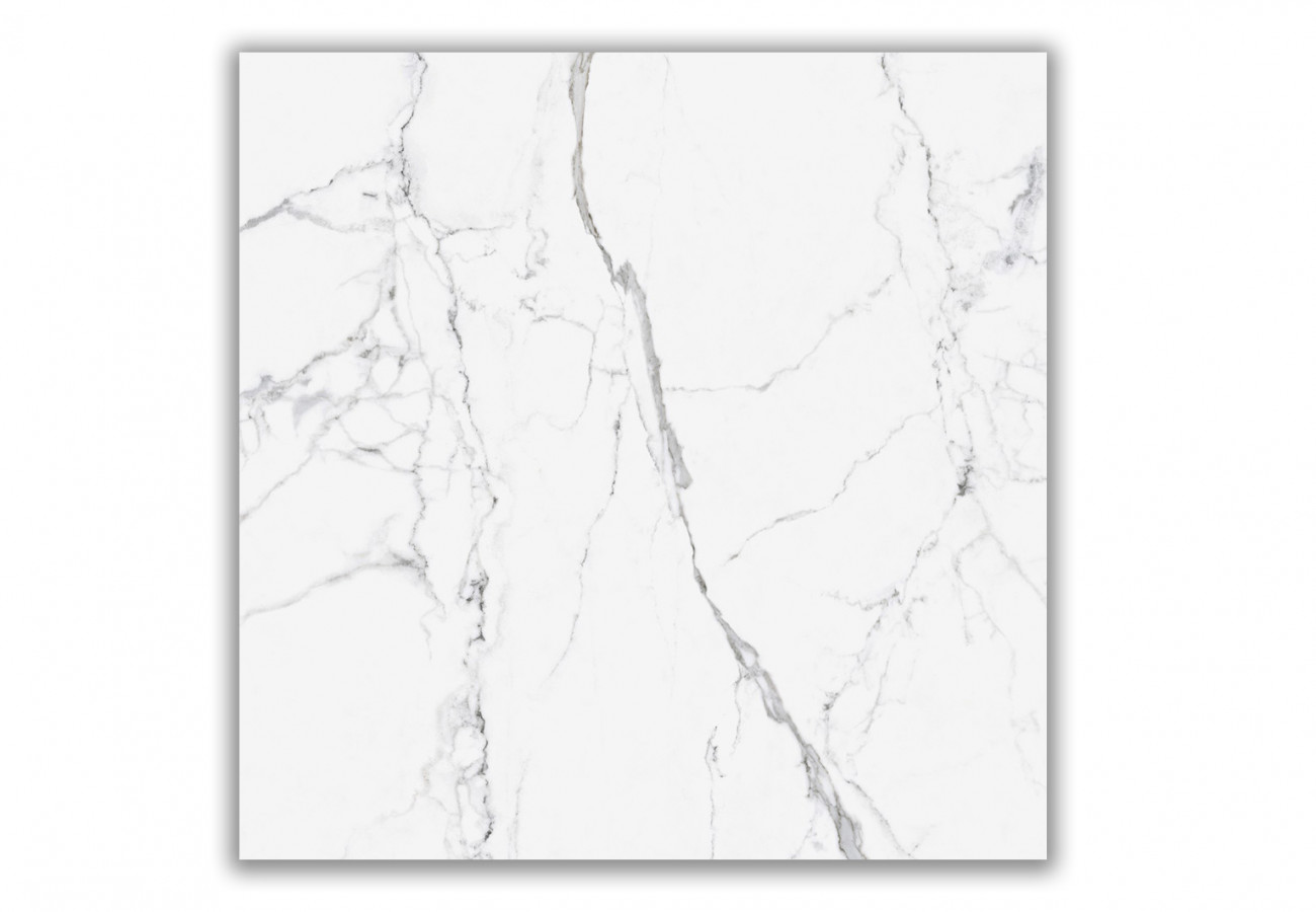 Керамогранит 60x60 8мм CityMarble статуарио венато LPR матовая Vitra