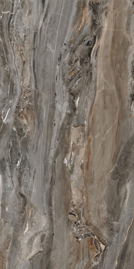 Керамогранит универсальная 120x60 8мм МарблСэт Оробико темный греж K951333LPR01VTER LPR матовая Vitra